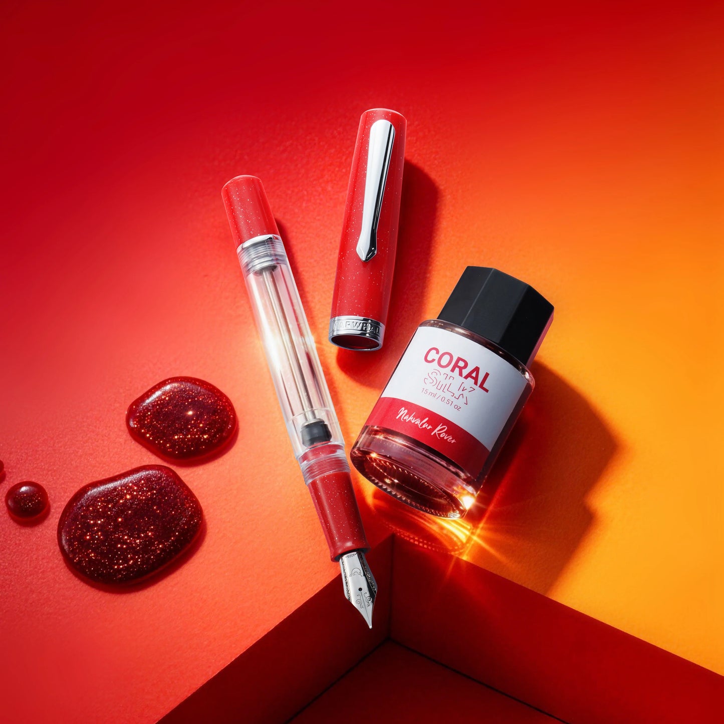Nahvalur Rover Coral Silk Ink