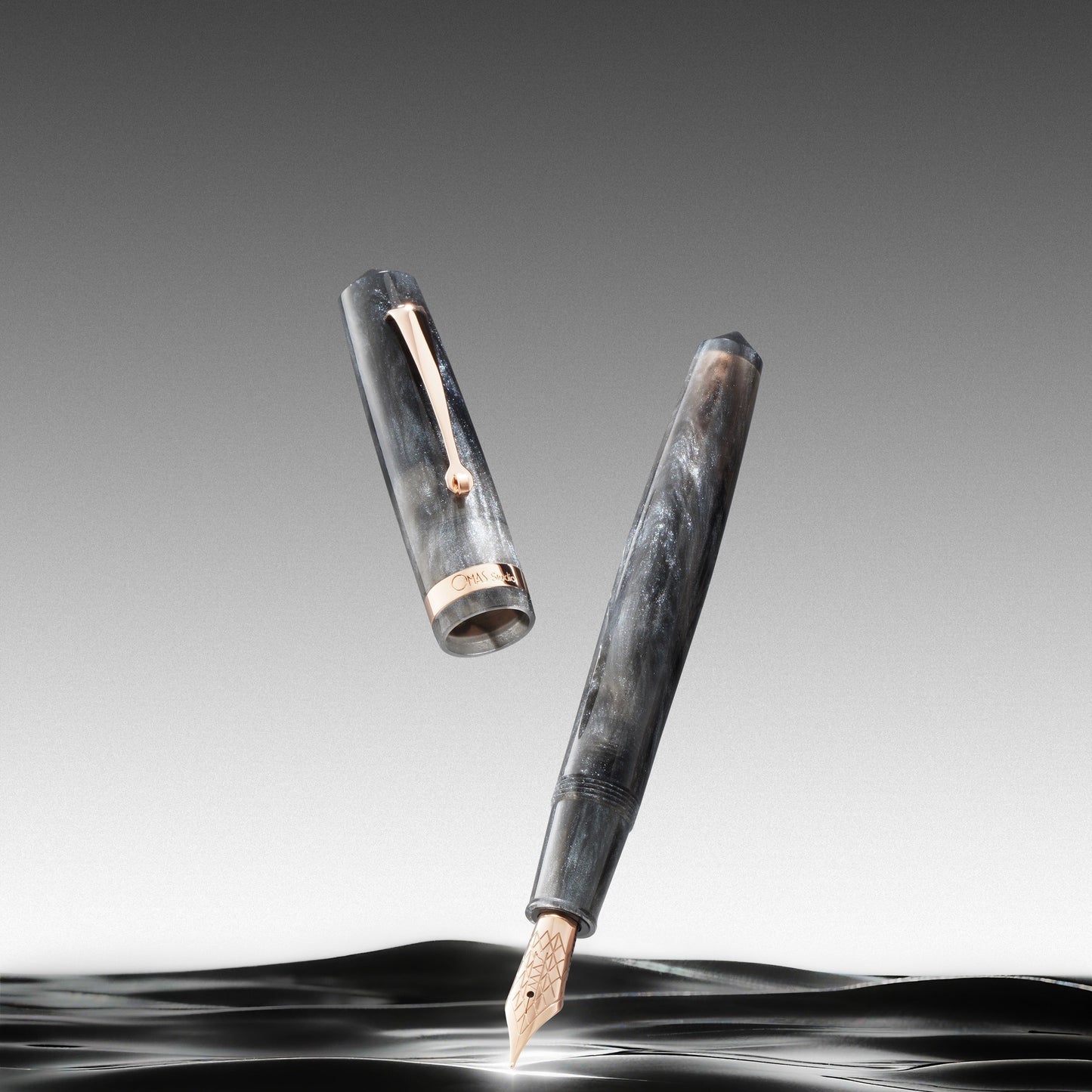 Omas Studio Grigio Luminoso Fountain Pen