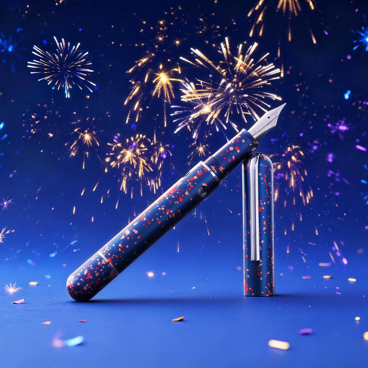 Nahvalur Nautilus Fireworks Fountain Pen