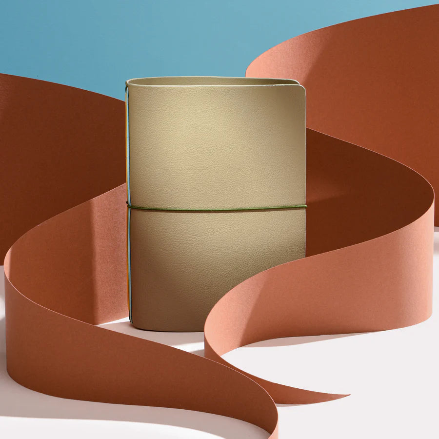 Endless Explorer - Refillable Cactus Leather Journal Regalia Paper - Beige