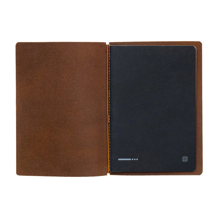 Endless Explorer - Refillable Leather Journal Regalia Paper - Brown