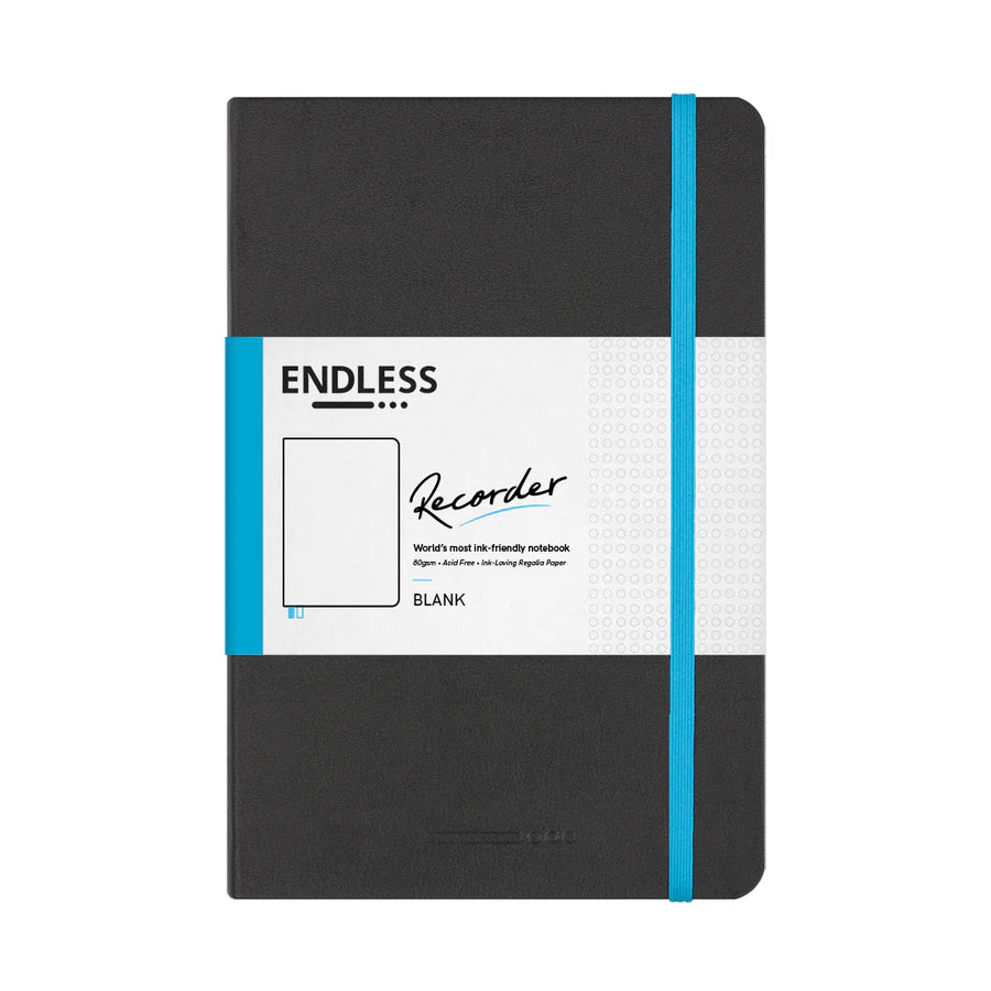 Endless Recorder Notebook - Infinite Space - Regalia Paper - A5