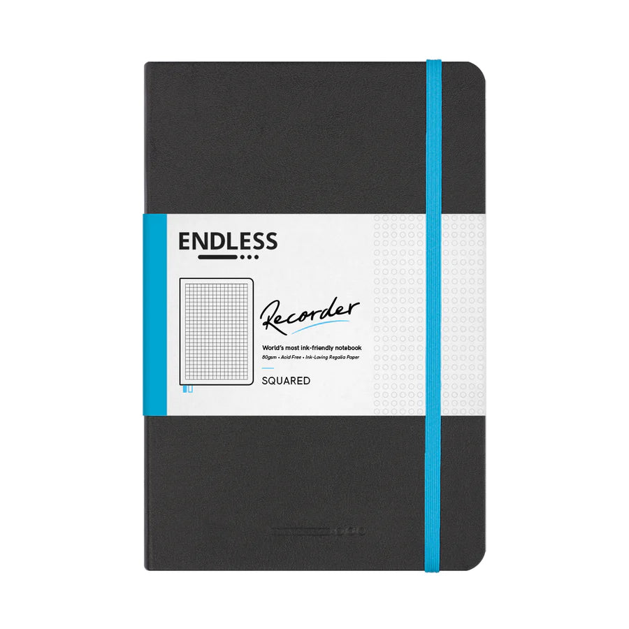 Endless Recorder Notebook - Infinite Space - Regalia Paper - A5