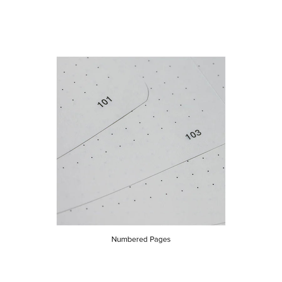 Endless Recorder Notebook - Crimson Sky - Regalia Paper - A5