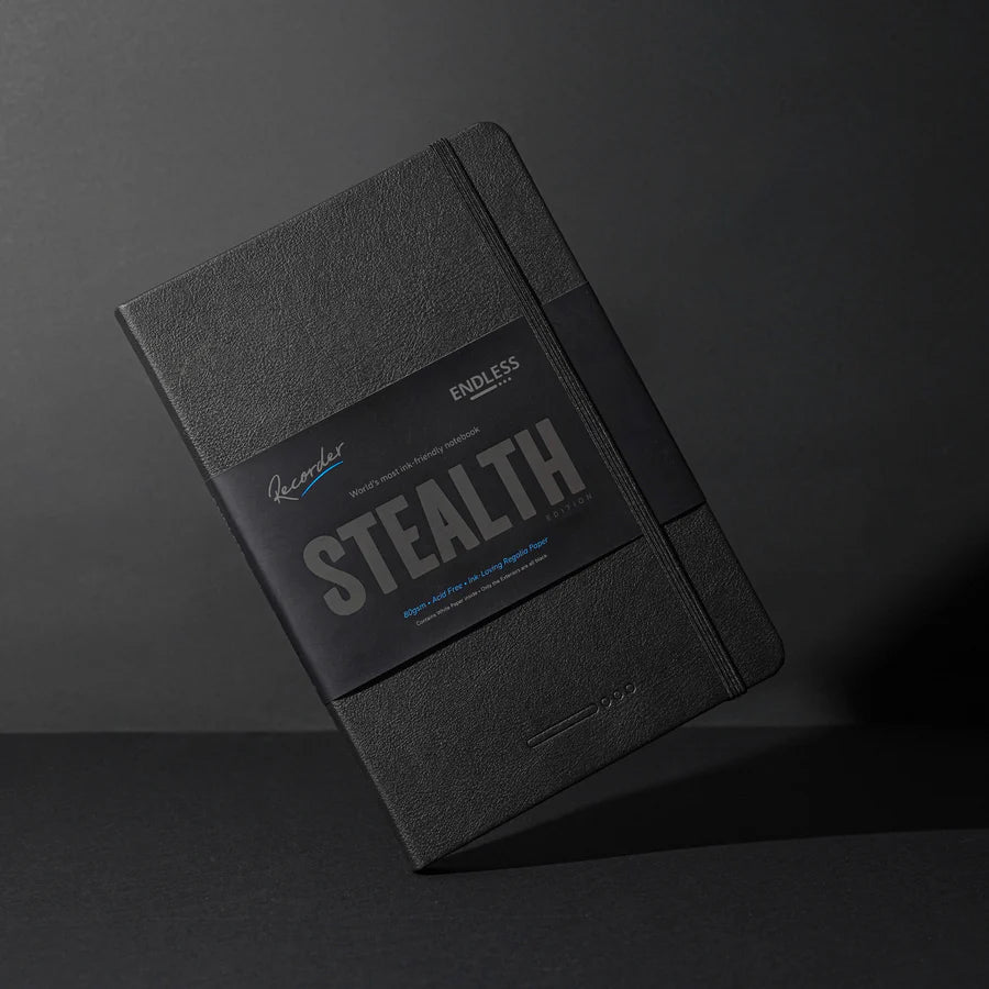 Endless Recorder Notebook - Stealth Special Edition - Regalia Paper - A5