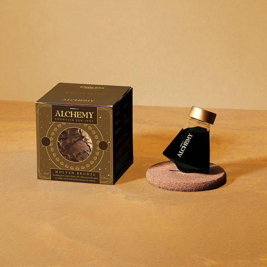 Endless Alchemy Fountain Pen Ink Molten Bronze