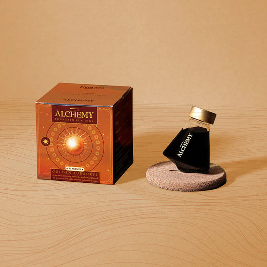 Endless Alchemy Fountain Pen Ink Stardust Golden Sunburst
