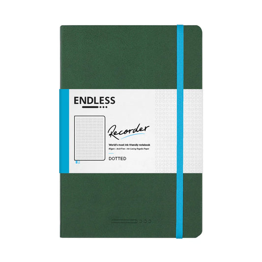 Endless Recorder Notebook - Forest Canopy - Regalia Paper - A5