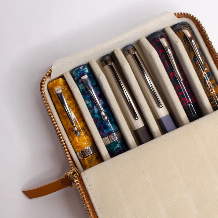 Epitome 6 Pen Leather Case