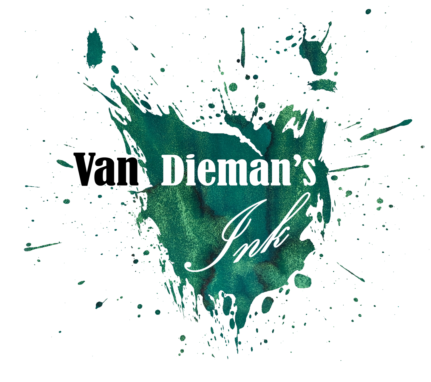 Van Dieman's Feline - Emerald Eyes Shimmering Fountain Pen Ink