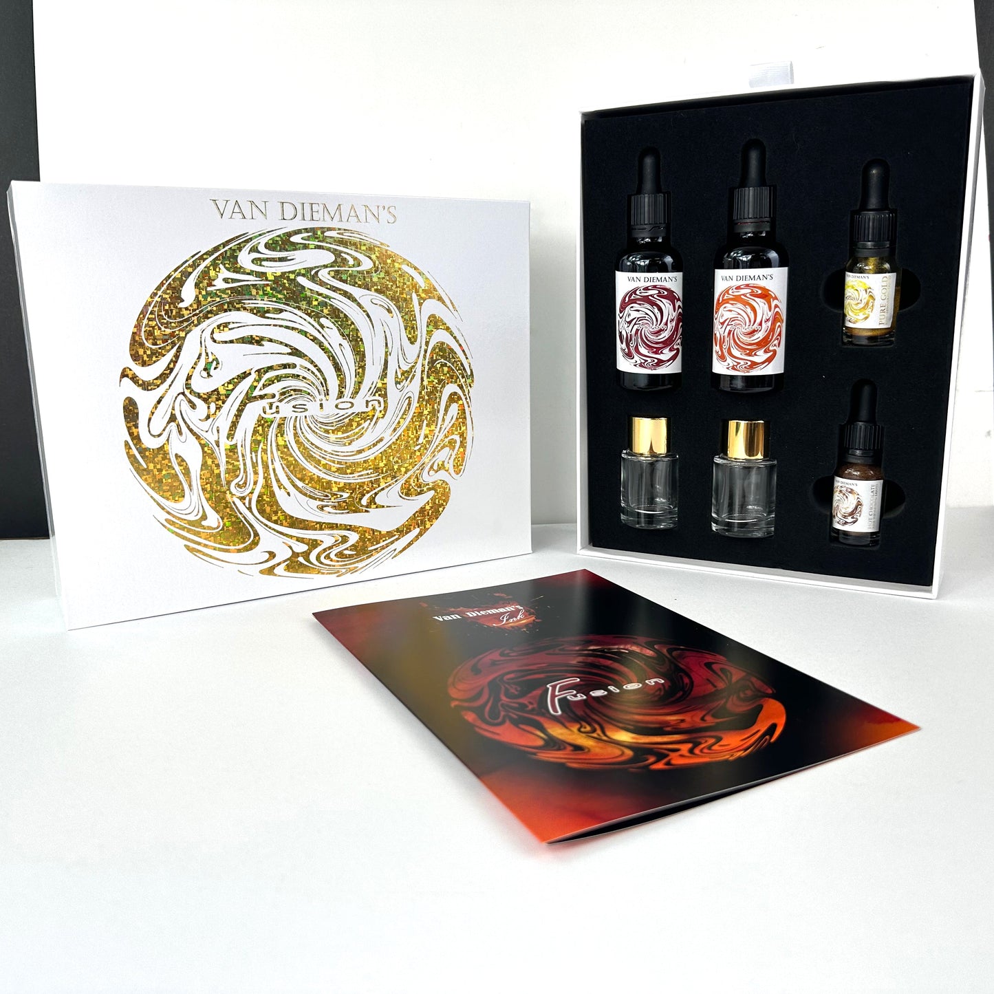 Van Dieman's Fusion - Fountain Pen Ink Mixing Kit - The Gold Pack