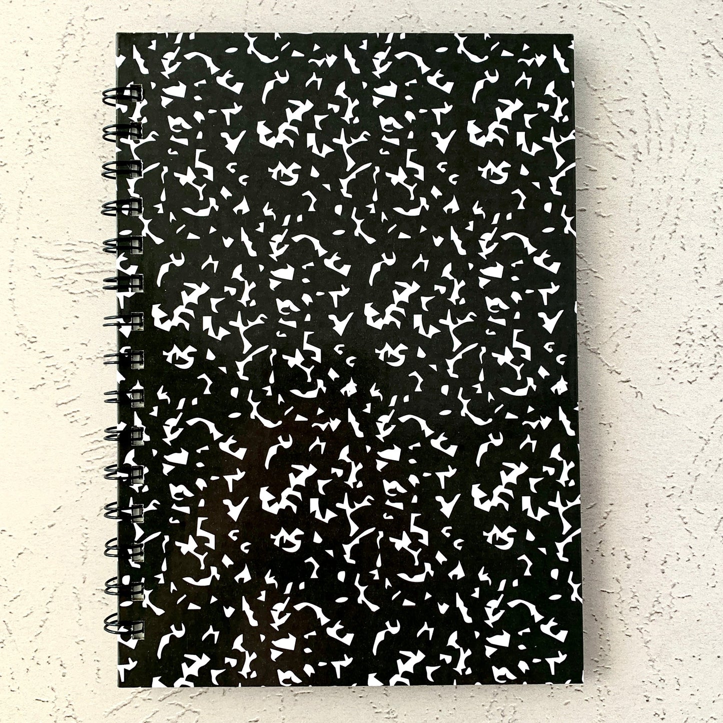 Marble Composition Book - A5 - Lined - Spiral Bound - Handmade Fountain Pen Notebook