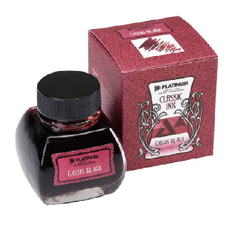 Platinum Classic Cassis Black 60mL Bottled Ink