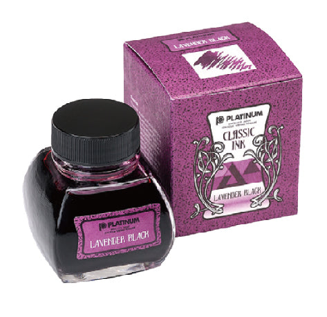 Platinum Classic Lavender Black 60mL Bottled Ink