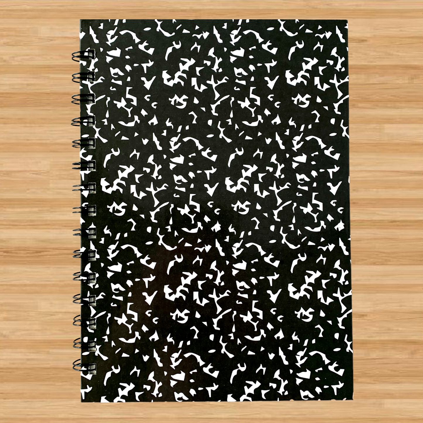 Marble Composition Book - A5 - Lined - Spiral Bound - Handmade Fountain Pen Notebook