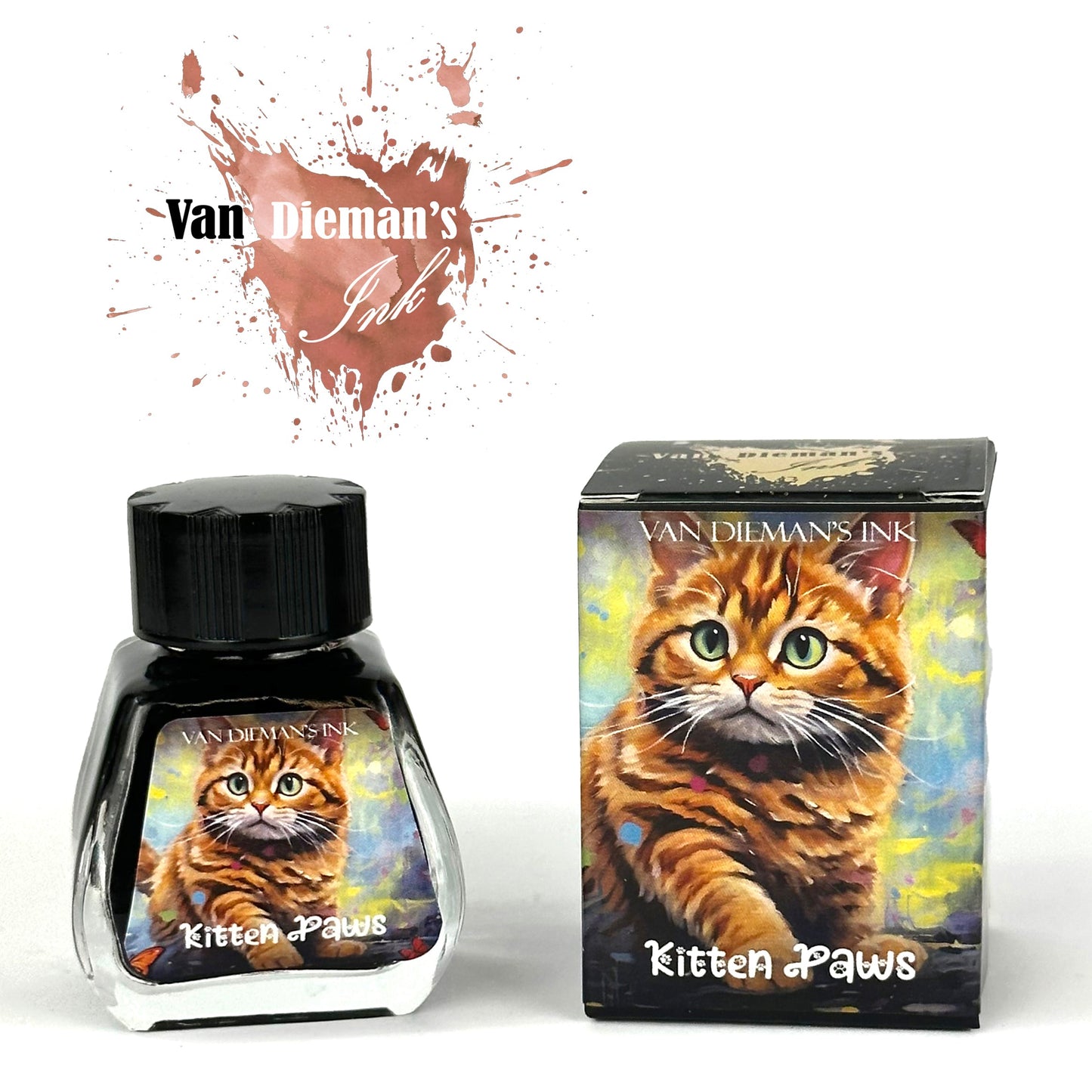 Van Dieman's Feline - Kitten Paws Fountain Pen Ink