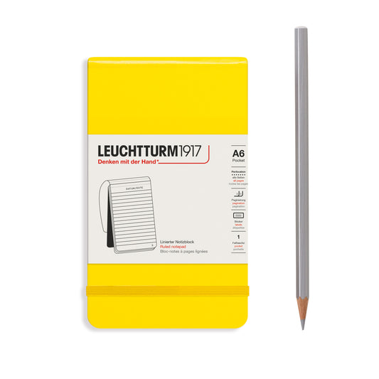 Leuchtturm1917 Classic Hardcover Notepad Lemon