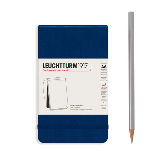 Leuchtturm1917 Classic Hardcover Notepad Navy