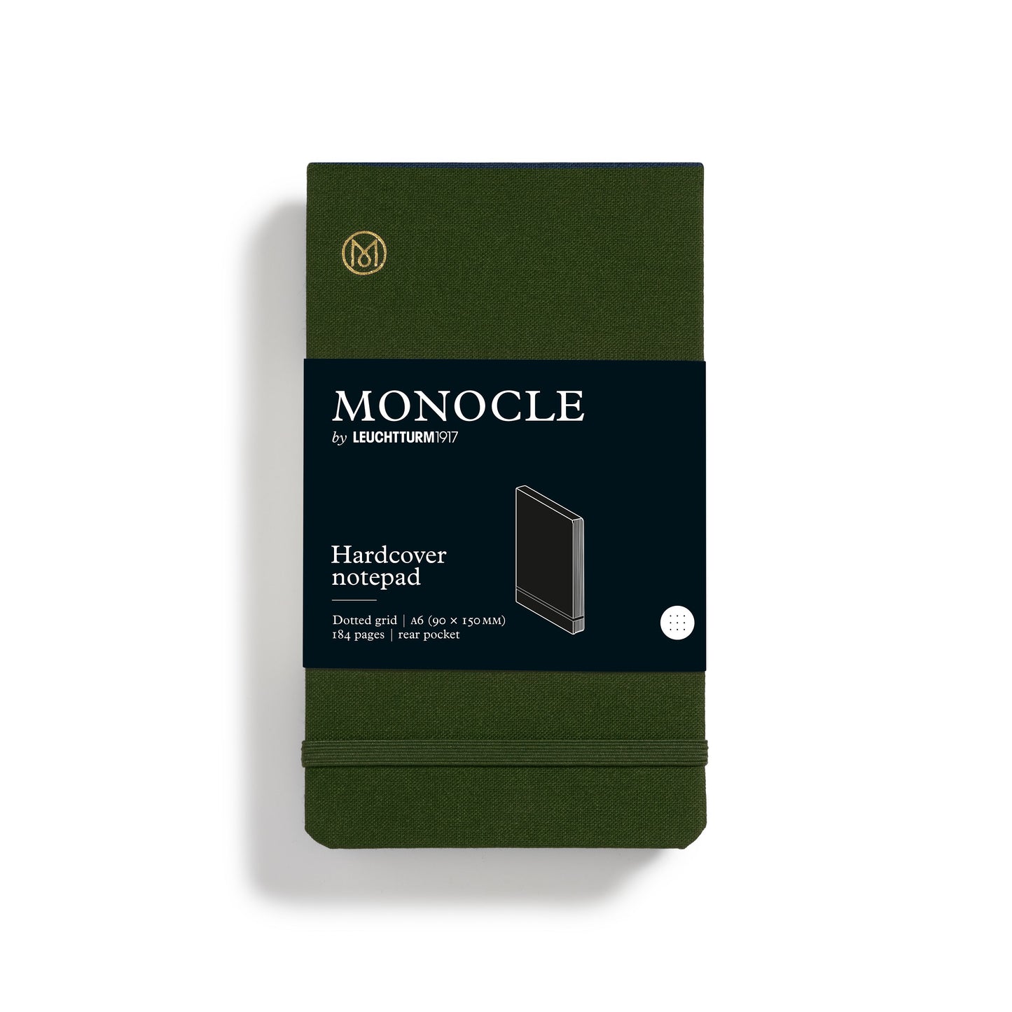 Leuchtturm1917 Monocle Hardcover Notepad Olive