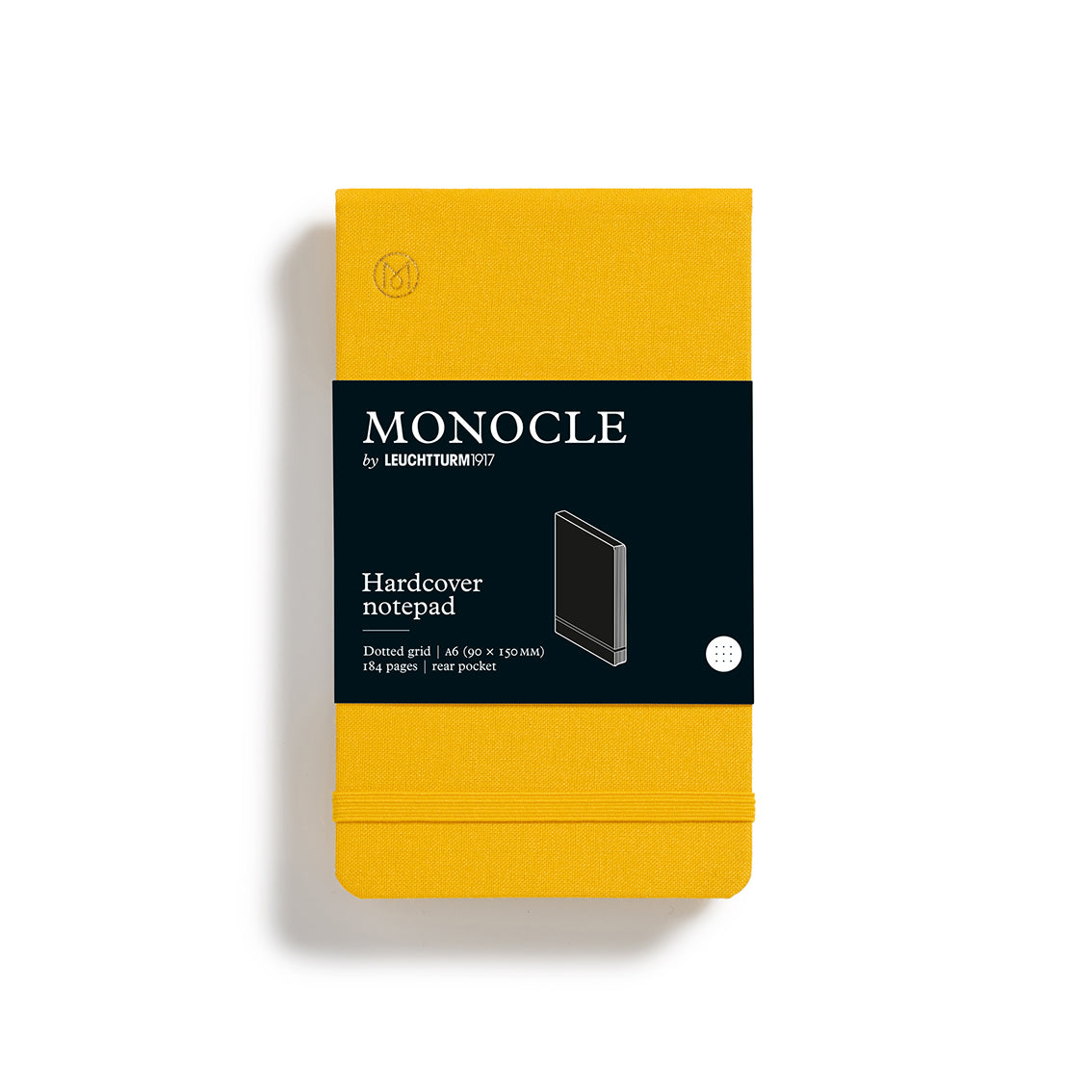 Leuchtturm1917 Monocle Hardcover Notepad Yellow