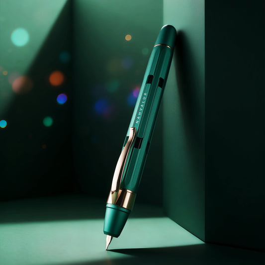 Nahvalur Eclipse Emerald Fountain Pen