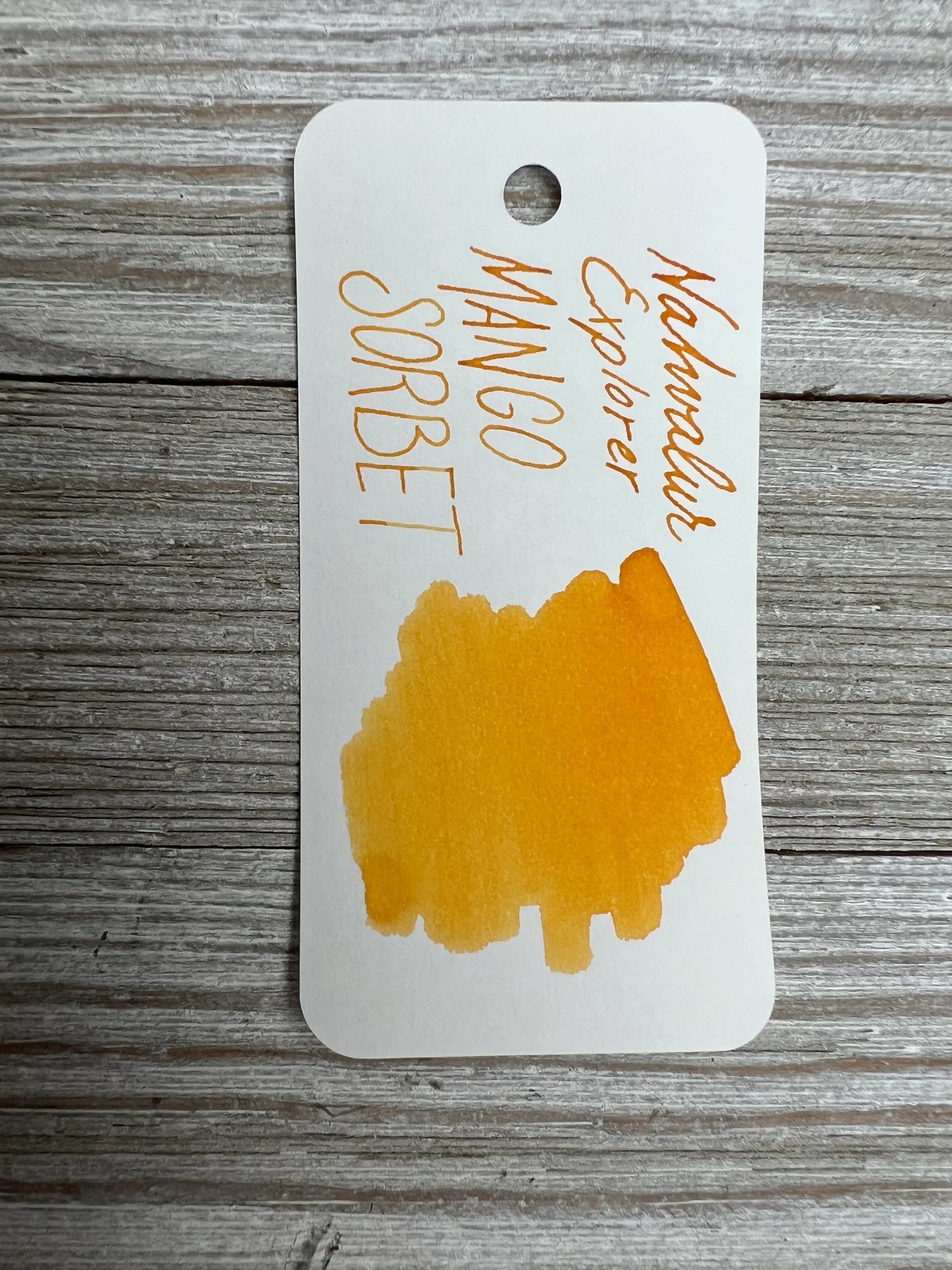 Nahvalur Explorer Ink Mango Sorbet (Yellow-Orange)