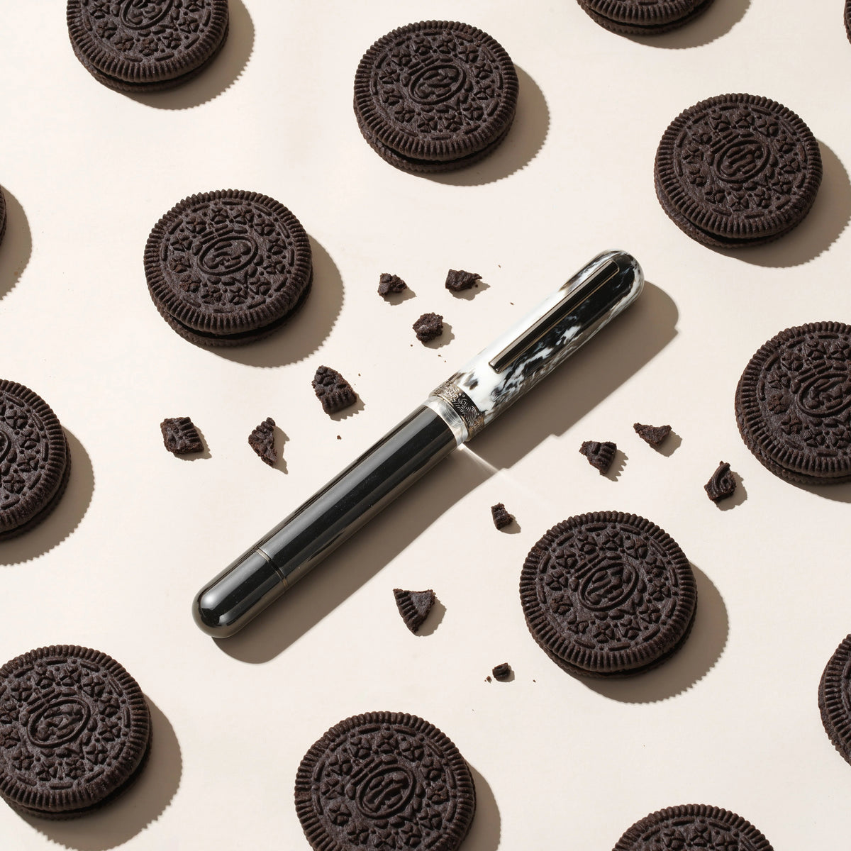 Nahvalur Voyage Cookies & Cream Fountain Pen – Happy Hour Pens And Nahvalur Voyage Cookies & Cream Fountain Pen – Happy Hour Pens And