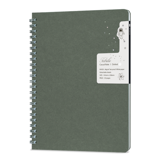 Nebula Note Casual Spiral Notebook Dotted