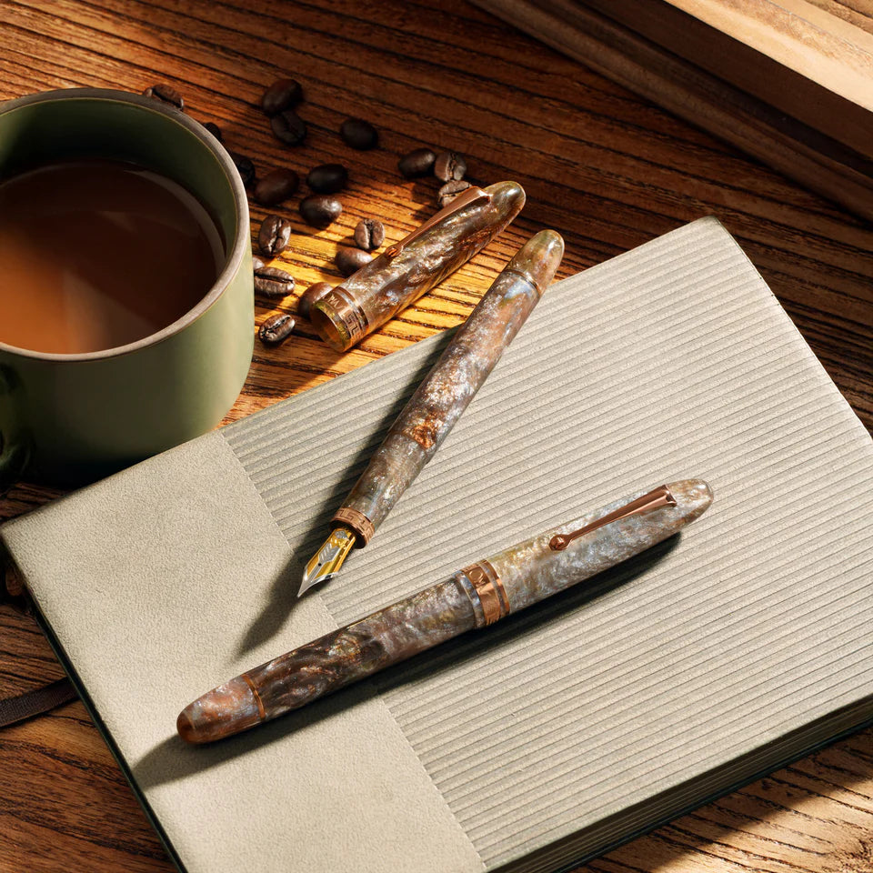 Omas Ogiva Cocktail Series Espresso Martini Limited Edition Fountain Pen