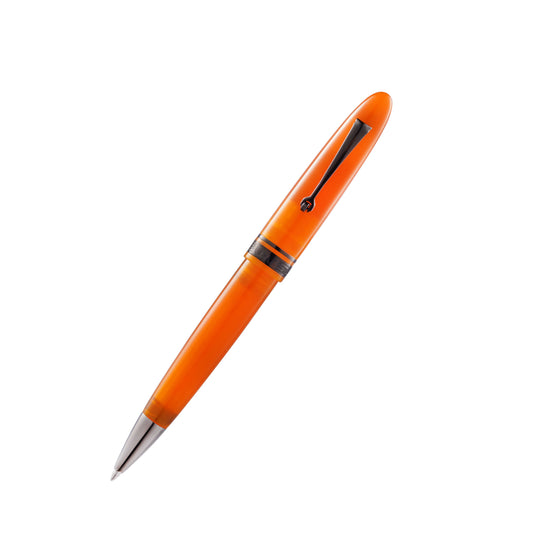 Omas Ogiva Ballpoint Pen in Arancione with Black Trim