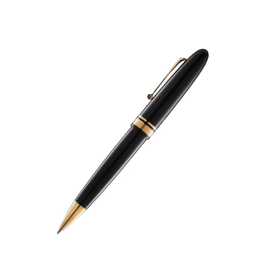 Omas Ogiva Ballpoint Pen in Nera with Gold Trim