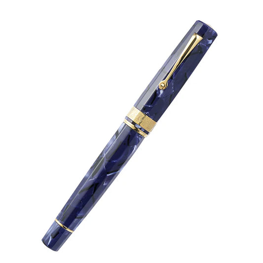 Omas Paragon Fountain Pen in Blue Royale with Gold Trim