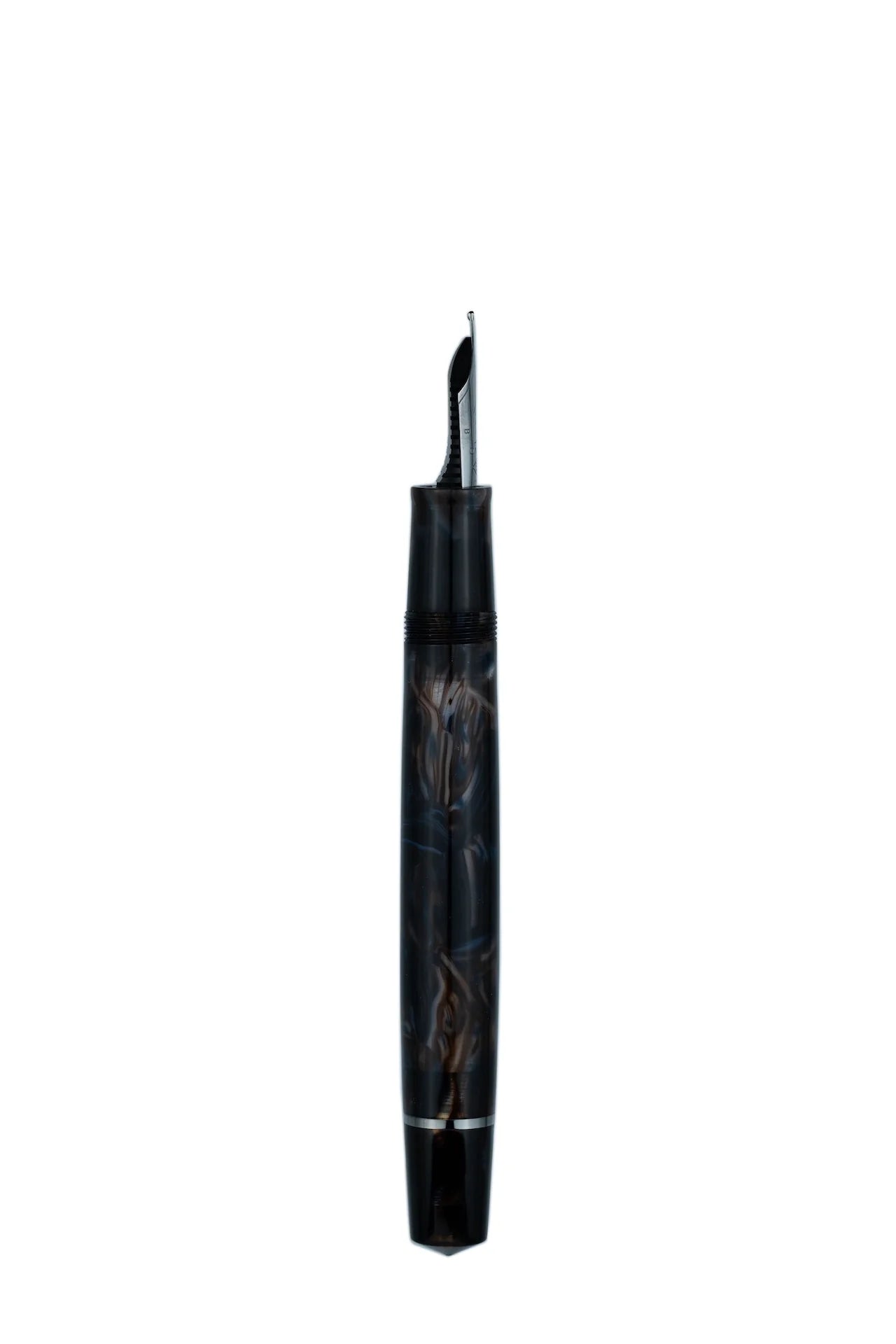 Omas Bologna Galassia With Ruthenium Trim Fountain Pen