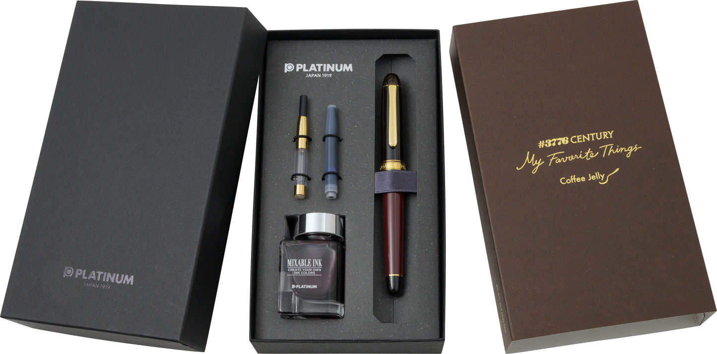 Platinum #3776 Coffee Jelly Limited Edition Fountain Pen