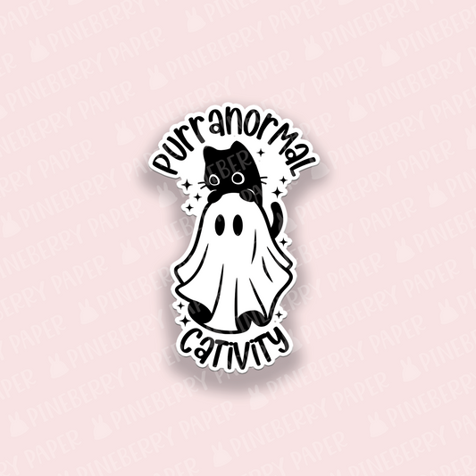 Purranormal Cativity Vinyl Sticker