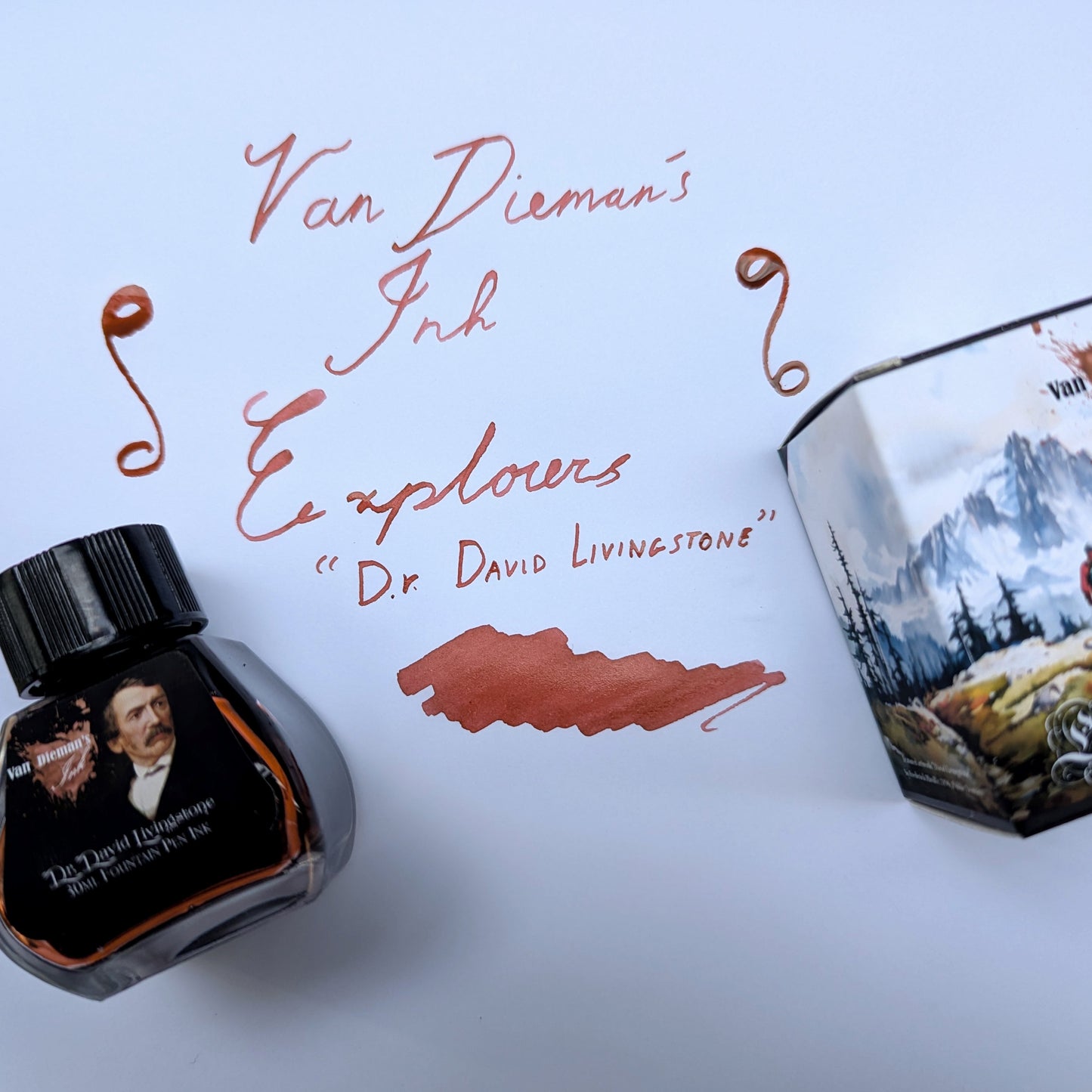 Van Dieman's Explorers - Dr. David Livingstone - Fountain Pen Ink