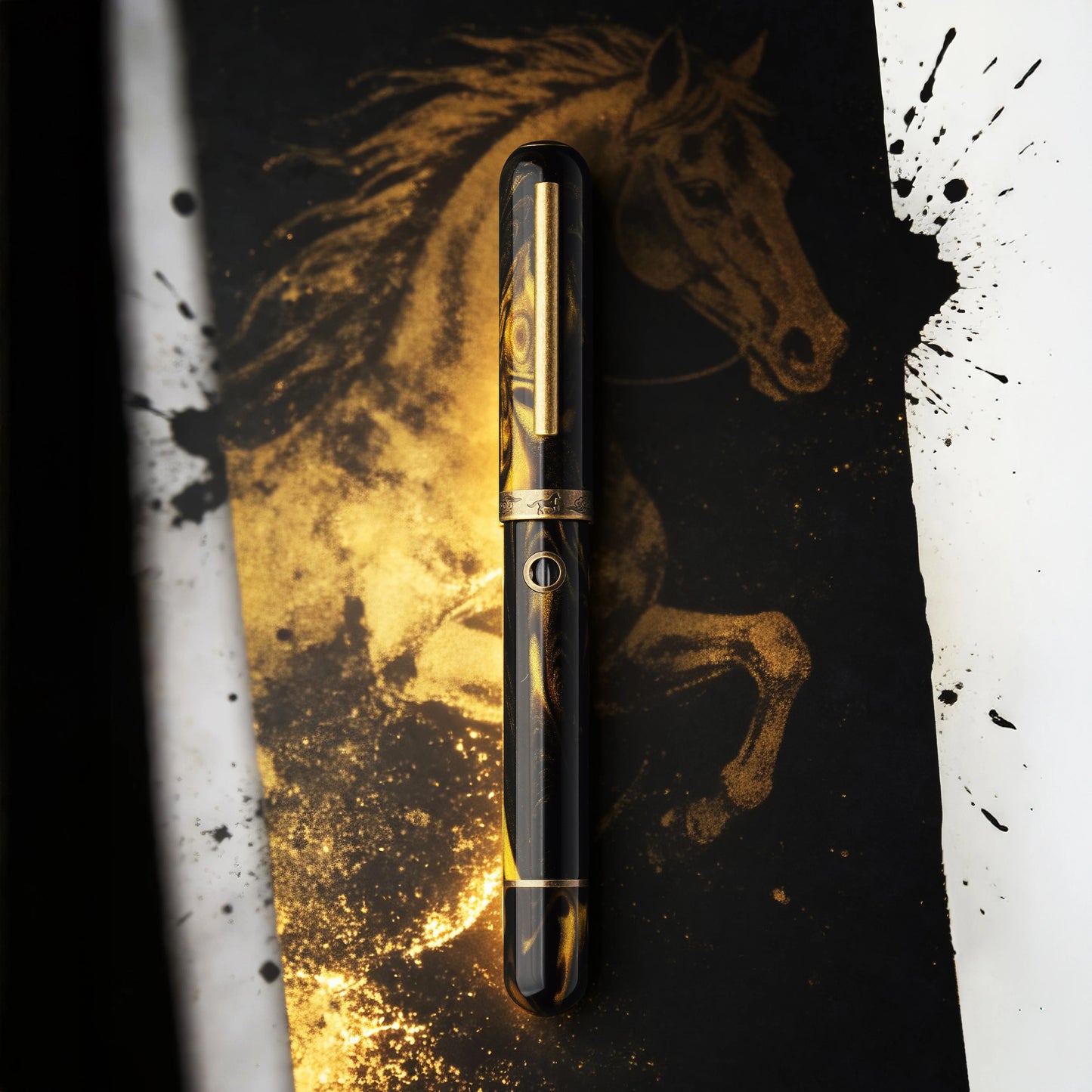 Nahvalur Nautilus Pen of the Year: Horse 2026 Fountain Pen