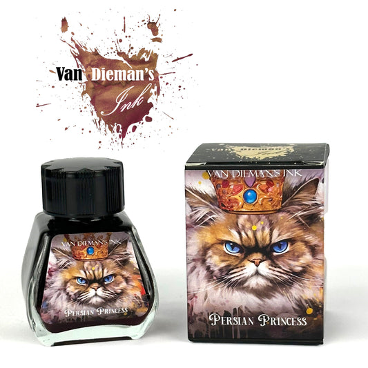 Van Dieman's Feline - Persian Princess Shimmering Fountain Pen Ink