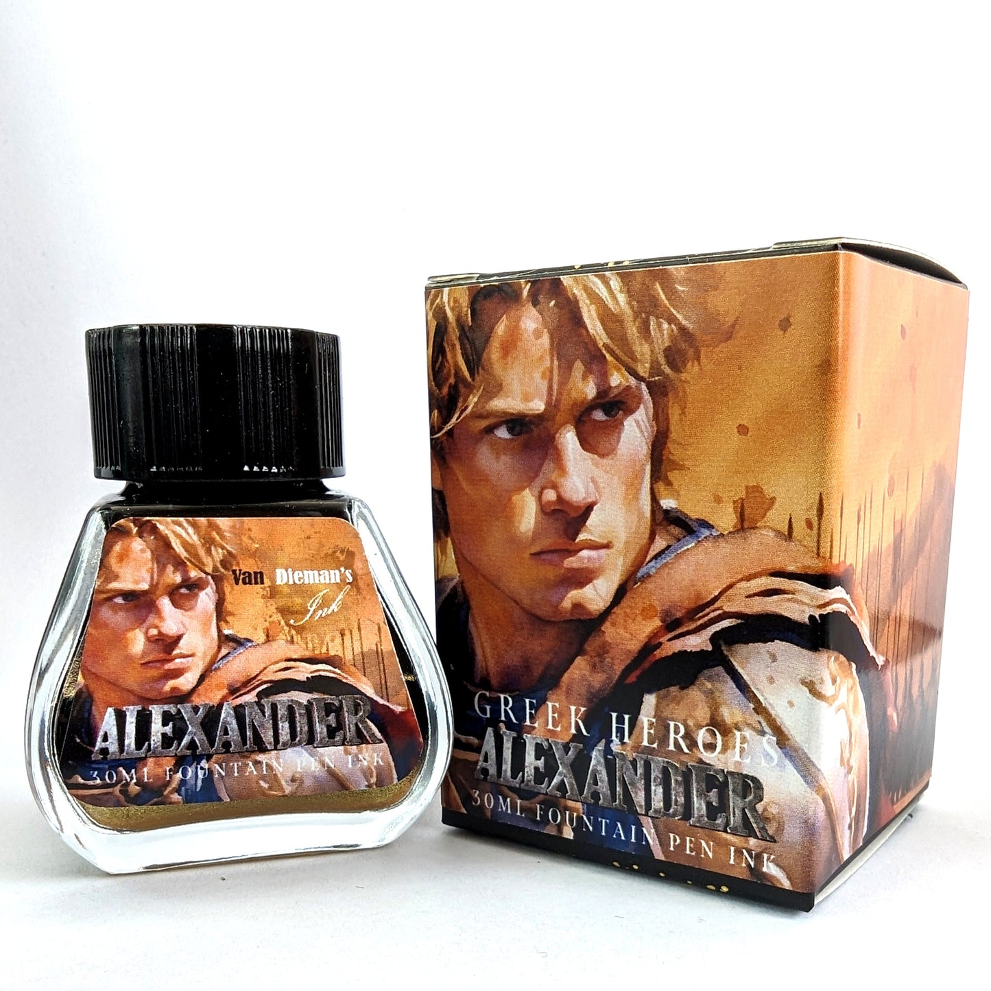 Van Dieman's Greek Heroes - Alexander Shimmering Fountain Pen Ink