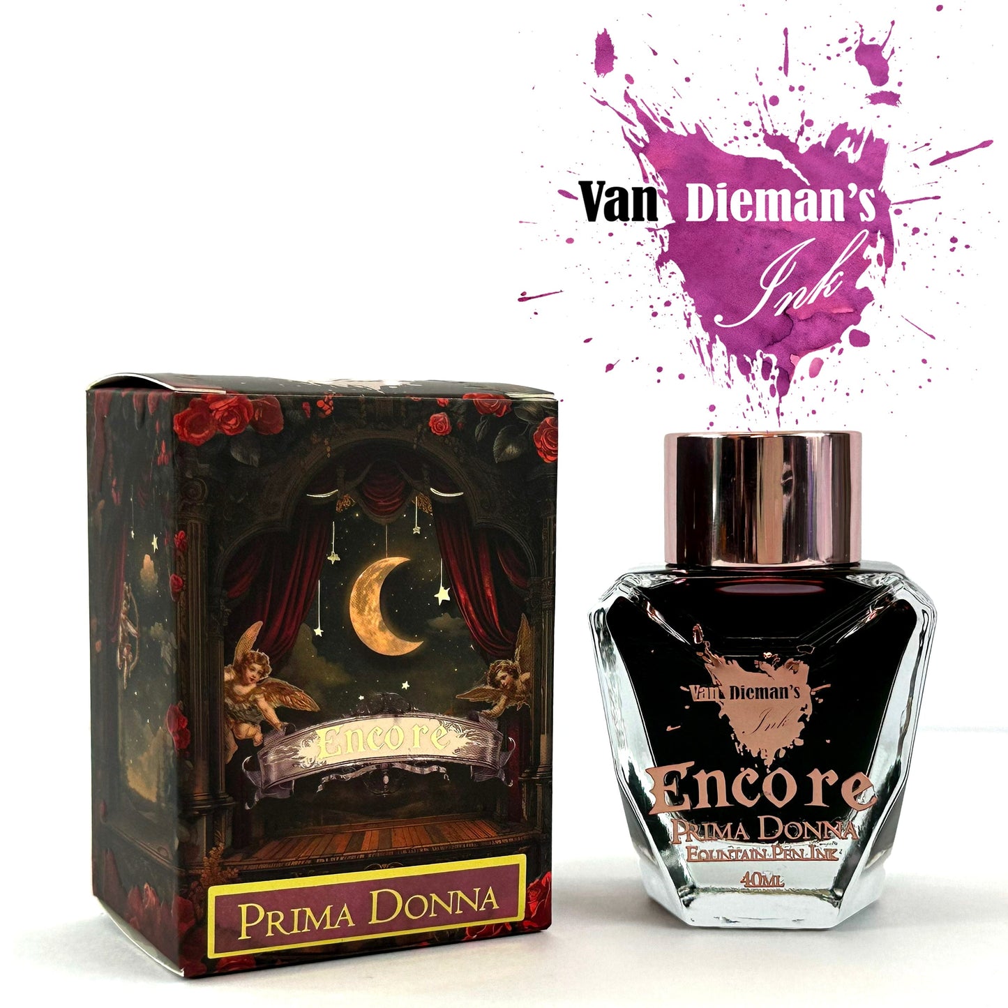 Van Dieman's Encore - Prima Donna 40ml Fountain Pen Ink