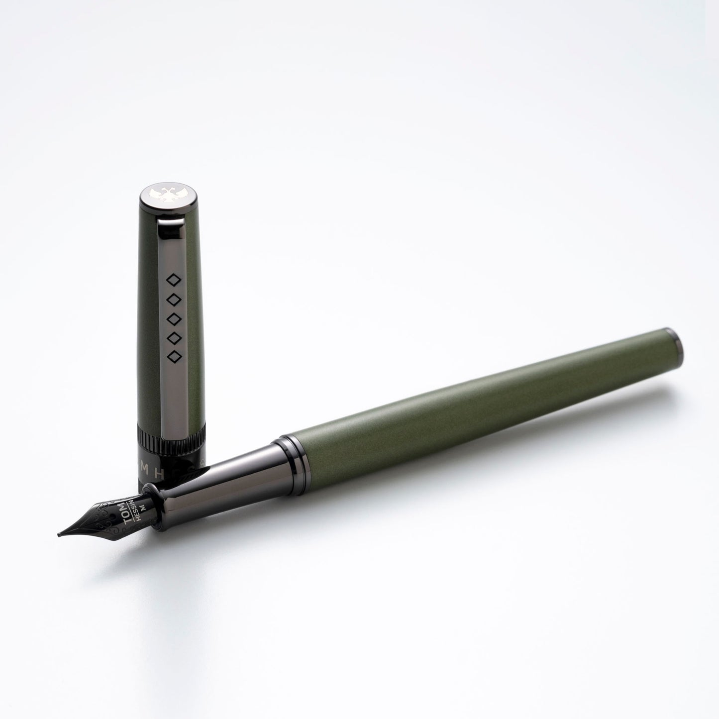 Tom Hessin Rebel Garrison Green Fountain Pen