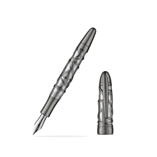 Laban Skeleton Gunmetal Fountain Pen
