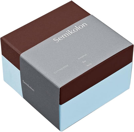Semikolon Set Of 3 Gift Boxes Pecan/Ice