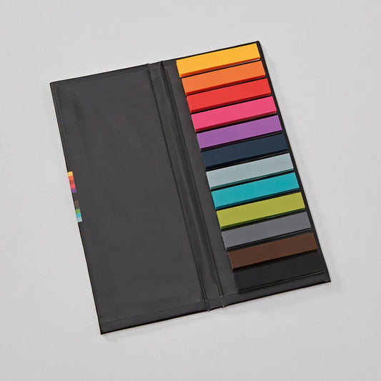 Semikolon Sticky Page Markers In A Booklet