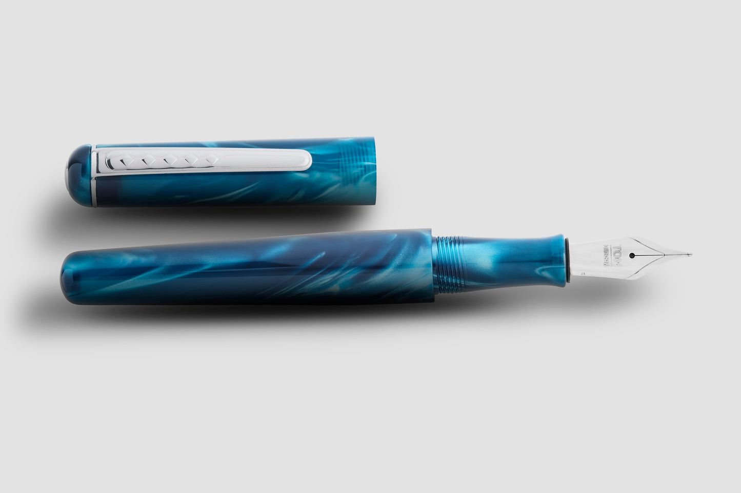 Tom Hessin Charles Signature Blue Fountain Pen