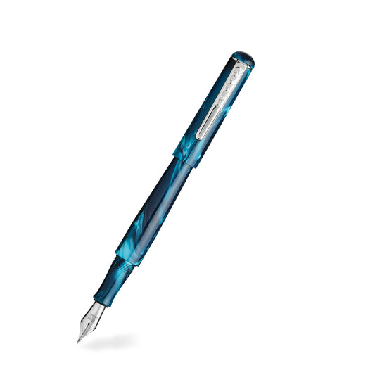Tom Hessin Charles Signature Blue Fountain Pen