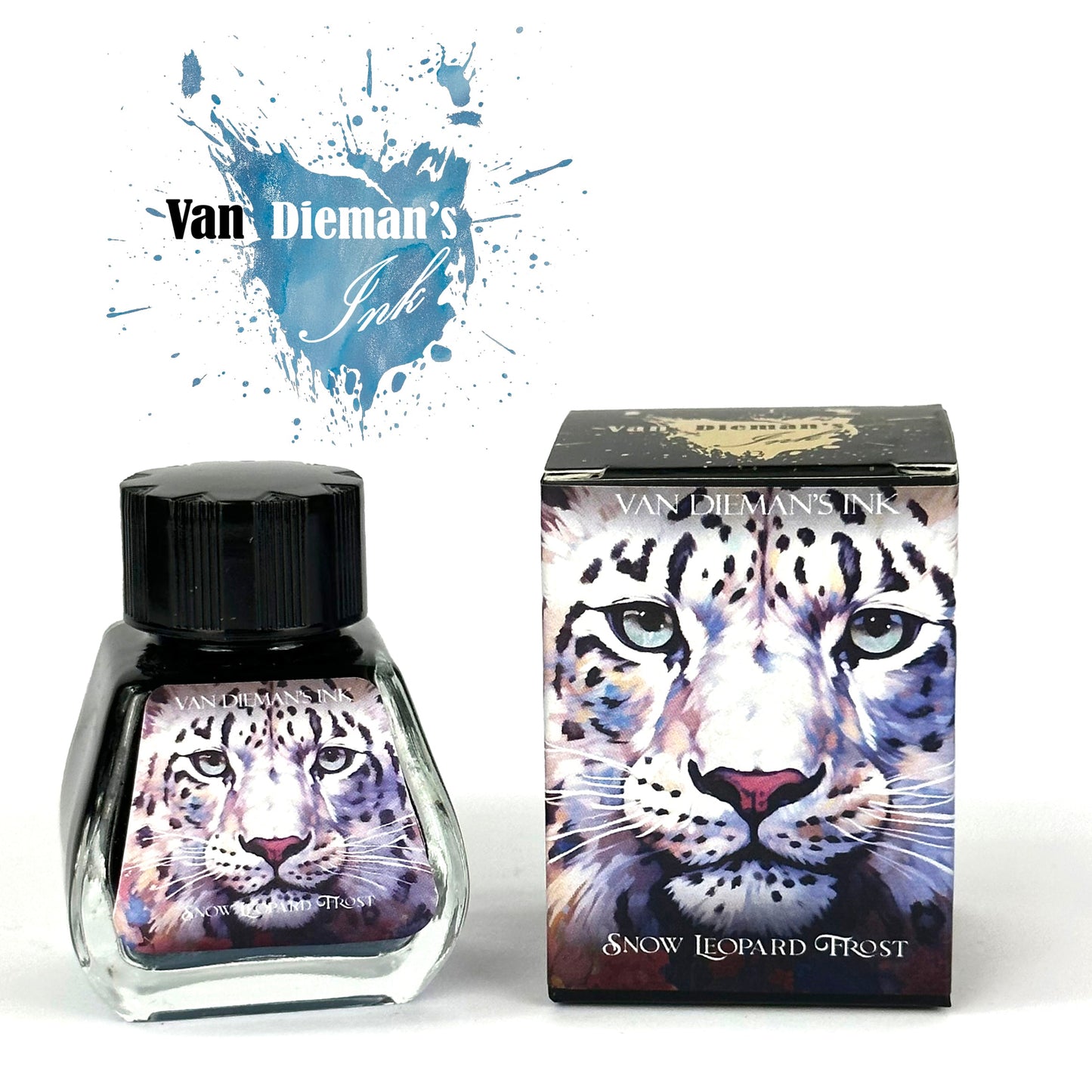 Van Dieman's Feline - Snow Leopard Frost Shimmering Fountain Pen Ink