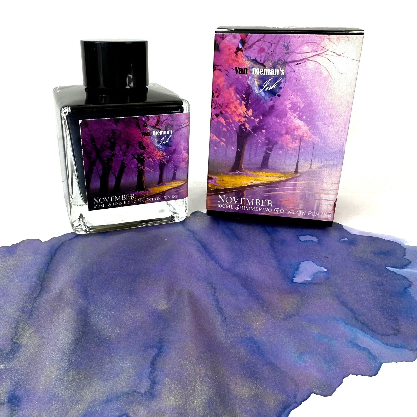 Van Dieman's 2023 November - 100ml Shimmering Fountain Pen Ink