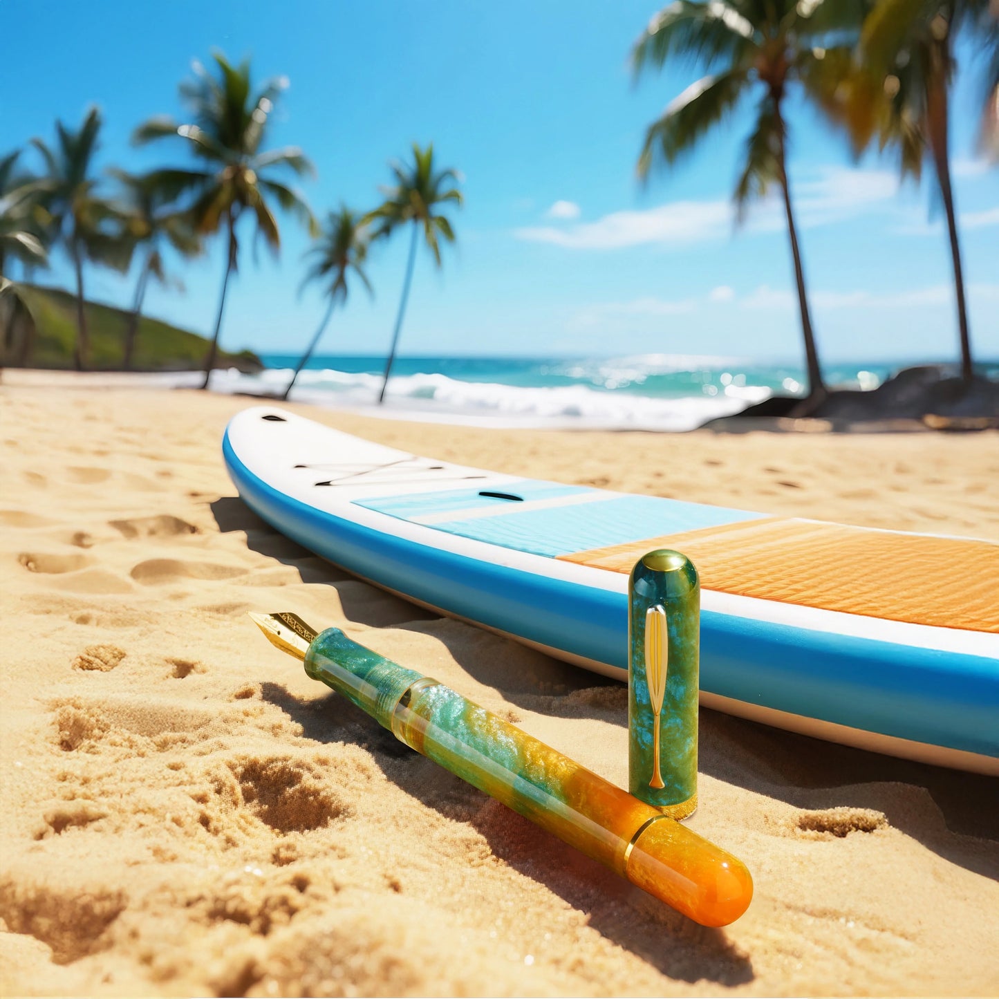 Nahvalur Voyage Hawaii Fountain Pen