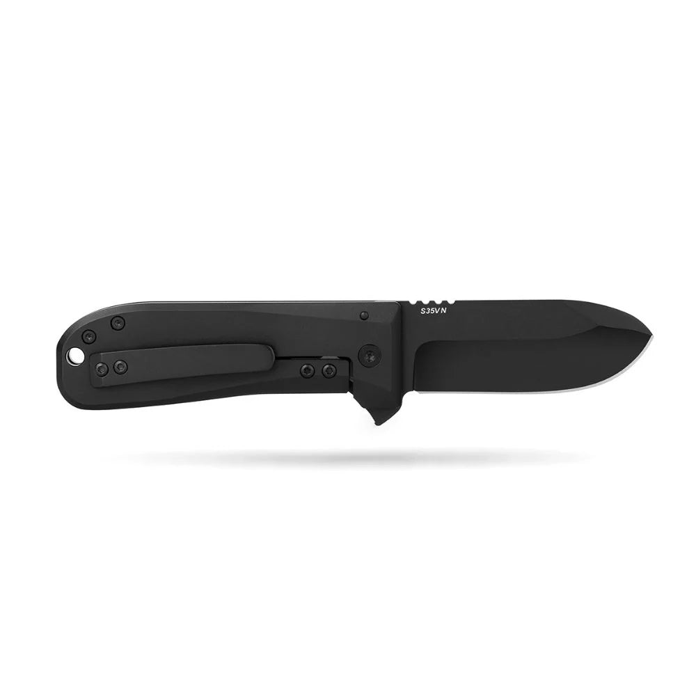 WESN Allman Knife Blacked Out Titanium